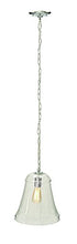 Load image into Gallery viewer, Deco 79 Glass Pendant with Bulb W, 36&quot; H-60721, 12&quot; W/36 H
