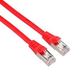 Ethernet Cables/Networking Cables CAT6A Shielded RJ45 Red 2539;