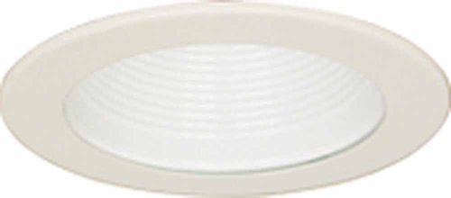 VOLUME LIGHTING V8430-6 White Recessed Baffle Trim