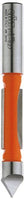 CMT 816.095.11 Panel Pilot Bit with Guide, 1/4-Inch Shank, 3/8-Inch Diameter, Carbide-Tipped