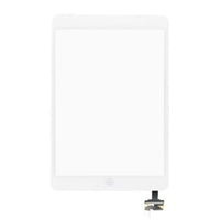 Digitizer Touch Screen with Ic Connector Home Flex Assembly for Ipad Mini (White)