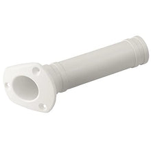 Load image into Gallery viewer, Sea Dog 325161-1 Flush Mount Rod Holder, White, 9-1/2&quot; L x 1-5/8&quot; ID
