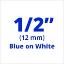 Load image into Gallery viewer, Genuine DYMO 1/2&quot; (12mm) Blue on White D1 Label Tape for Electronic Dymo LabelManager 280 Label Maker
