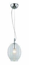 Load image into Gallery viewer, Trans Globe Lighting Bee Hive Drop Pendant Light, 8&quot;, Clear
