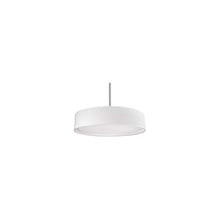 Load image into Gallery viewer, Modern Brushed Nickel LED Pendant with White Shade 3000K 1458LM
