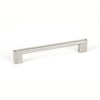 Berenson 2023-90SS-P Studio 192mm Bar Pull from the Classic Comfort Collection, Stainless Steel Finish