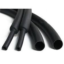 Load image into Gallery viewer, 4 FEET BLACK 3/16&quot; 5mm Polyolefin 2:1 Ratio Heat Shrink Tubing
