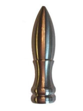 Load image into Gallery viewer, Upgradelights Brushed Nickel Vintage Bullet Shaped Finial
