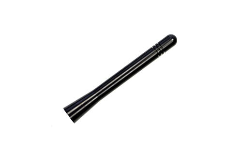 AntennaMastsRus - Made In USA - 4 Inch Black Aluminum Antenna is Compatible with Pontiac Solstice (2006-2009)