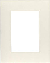 Load image into Gallery viewer, 20x24 Cream Picture Mats with White Core Bevel Cut for 16x20 Pictures
