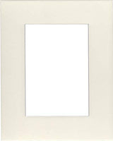 Pack of 5 20x24 Cream Picture Mats with White Core Bevel Cut for 16x20 Pictures