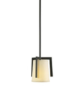 Load image into Gallery viewer, Woodbridge Lighting 12323-BLK Baxter 4-3/4-Inch by 14-1/2-Inch Mini-Pendant, 48-Inch, Black
