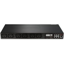 Load image into Gallery viewer, AVOCENT DIGITAL PRODUCTS PM3002H-401 PM3000 1U HORIZ 3-PH 24A 208V FIXED CORD WITH L15-30 6 C19 PORTS
