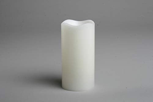tag 204608 LED Pillar Candle, 6 x 3, Ivory