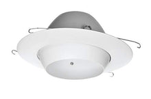 Load image into Gallery viewer, Nicor Lighting 6 Inch White Recessed Eyeball Trim Designed For 6 Inch Housings (17506 Wh)
