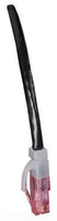 Allen Tel AT1604-BK Category 6 Patch Cord, 4-Foot Length, Black, AT16 Series