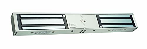Alarm Controls 1200D Dual Magnetic Lock with Bond Sensor, DSS, and Led, 12 or 24 VDC, English, Plastic, 319.84 fl. oz., 4.2