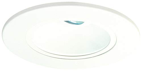 Elco Lighting EL5411W 5 Low Voltage Adjustable Reflector with Clear Lens Shower Trim