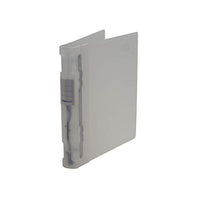 ProFolio by Itoya, Keba Binders - Frost, 8.5 x 11 x 1.5 Inches - Clear