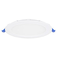 Load image into Gallery viewer, Maxxima 6 in. Dimmable Slim Round LED Downlight, Flat Panel Light Fixture, Recessed Retrofit, 1050 Lumens, Warm White 2700K, 14 Watt, Junction Box Included
