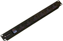Load image into Gallery viewer, Cables UK 6 Way UK Socket Horizontal PDU with 16 Amp Commando Plug

