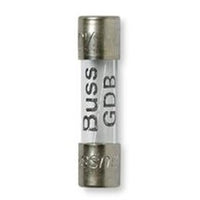 Eaton Bussmann 100mA Fast Acting Glass Fuse with 250VAC Voltage Rating; GDB Series GDB-100MA - 1 Each