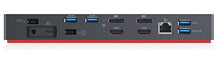 Load image into Gallery viewer, Lenovo USA ThinkPad Thunderbolt 3 Dock Gen 2 135W (40AN0135US) Dual UHD 4K Display Capability, 2 HDMI, 2 DP, USB-C, USB 3.1, Black
