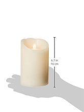 Load image into Gallery viewer, Sterno Home MGT814406CR00 Cream Smooth Wax Pillar with Timer

