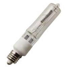 Load image into Gallery viewer, 4 Qty. Halco 130V 75W T4 E11 Prism Q75CL/MC 75w 130v Halogen Clear Lamp Bulb
