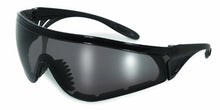 Load image into Gallery viewer, SSP Eyewear No Tears Chef Shades with Black Frames and Smoked Anti-Fog Lenses, GGPOBLANO SMAF

