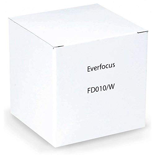 EVERFOCUS FD010W Dome Cover: White Dome Bubble with Clear