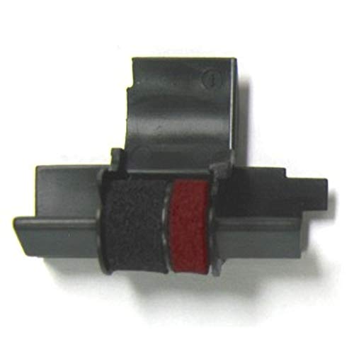 (5 Pack) Sharp EL-1750V Sharp EL-1801V Calculator Ink Roller, Black and Red, Compatible, IR-40T