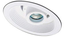 Load image into Gallery viewer, Elco Lighting EL1612W S6 6 Low Voltage Retrofit Trim - Adjustable Spot with Stepped Baffle
