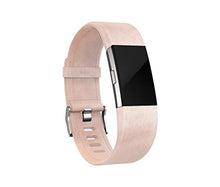 Load image into Gallery viewer, Fitbit Charge 2 Accessory Band, Leather, Blush Pink, Large
