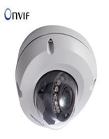 GeoVision 120-EDR1100-0F2 IP Camera GV-EDR1100-0F, Target Series, 1.3MP, 2.8 mm Lens, Low Lux Mini Fixed Rugged Dome with IR, 1I67, POE/12VDC