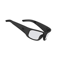 OhO Bluetooth Sunglasses,Voice Control and Open Ear Style Smart Glasses Listen Music and Calls,Sport Audio Glasses with UV400 Transitional & Blue Light Filtering Healthy Lens,IP44 Waterproof