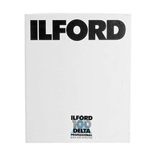 Load image into Gallery viewer, Ilford Delta 100 Professional Black and White Film, ISO 100, 8x10&quot; - 25 Sheets
