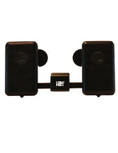 Load image into Gallery viewer, Aerielle i2i Folding Portable Speakers (Black)
