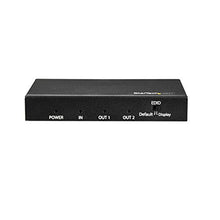 Load image into Gallery viewer, StarTech.com HDMI Splitter - 2-Port - 4K 60Hz - HDMI Splitter 1 In 2 Out - 2 Way HDMI Splitter - HDMI Port Splitter (ST122HD202), Black
