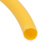 Load image into Gallery viewer, Aexit 2M Length Electrical equipment Inner Dia 6.4mm Polyolefin Heat Shrinkable Tube Sleeving Yellow
