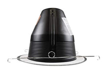 Load image into Gallery viewer, Nicor Lighting 6 Inch Black Airtight Cone Baffle Trim (17549 A)
