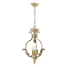 Load image into Gallery viewer, Quorum 6837-3-70 Florence - Three Light Dual Mount Pendant, Persian White Finish
