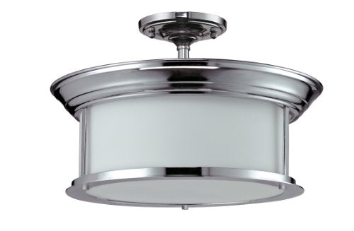 The zLite 3 Light Semi-Flush Mount Home Lighting Fixture