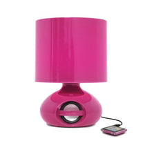 Load image into Gallery viewer, iHOME Accent Lamp and MP3 Speaker System Model iHL106 Pink
