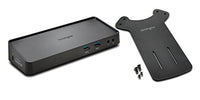 Kensington Universal USB3.0 Mountable Dual Display Docking Station for Windows, Mac, and Surface (Dual Video HDMI & DVI / VGA, 6 USB Ports, Gigabit Ethernet, Audio)