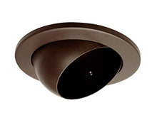 Load image into Gallery viewer, Nicor Lighting 4 Inch Oil Rubbed Bronze Adjustable Eyeball Trim, For 4 Inch Housings (19506 Ob Ob)
