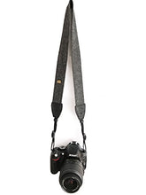 Load image into Gallery viewer, Alled XN01-0943 Neck Shoulder Belt Strap, Vintage Print Soft Colorful Camera Straps for Women/Men, All DSLR/Nikon/Canon/Sony/Olympus/Samsung/Pentax/Olympus, Black
