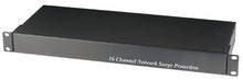 Load image into Gallery viewer, 16 Channel Network Surge Protector for NVR in 1U Rack Mounting Panel
