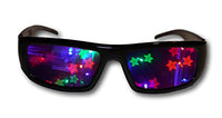 Alternative Imagination Double Stars 3D Diffraction Glasses - Perfect for Raves, Music Festivals, and More