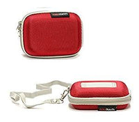 Navitech Red Hard Protective Watch/Wristband Case Compatible with The Polar M600 Sports Watch